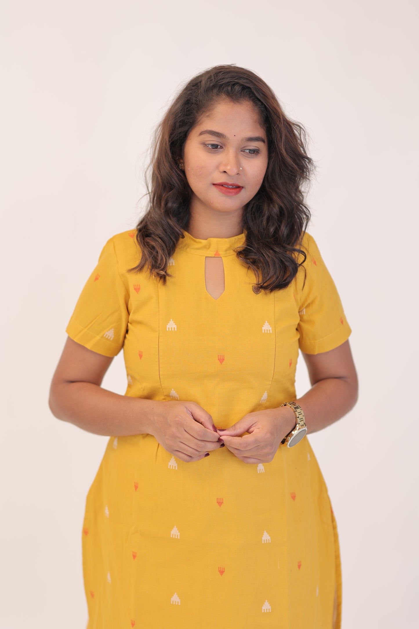 MANGO BITE-COTTON 2 PC SUIT