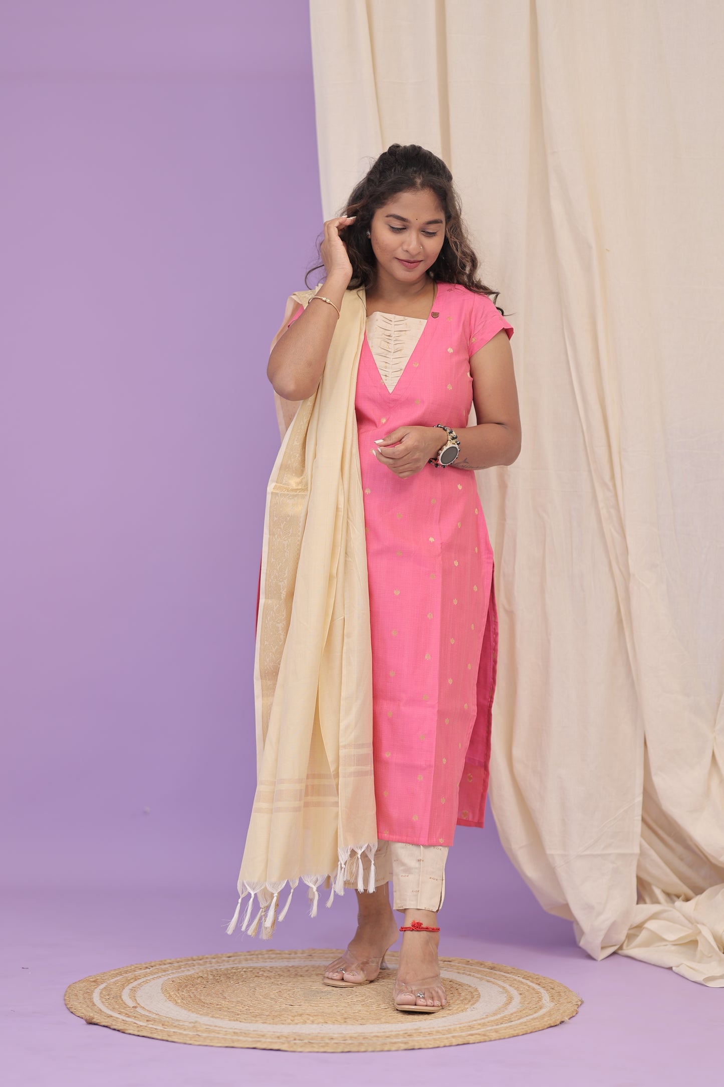 PGchanderi-KAAJAL-PINK-BEIGE