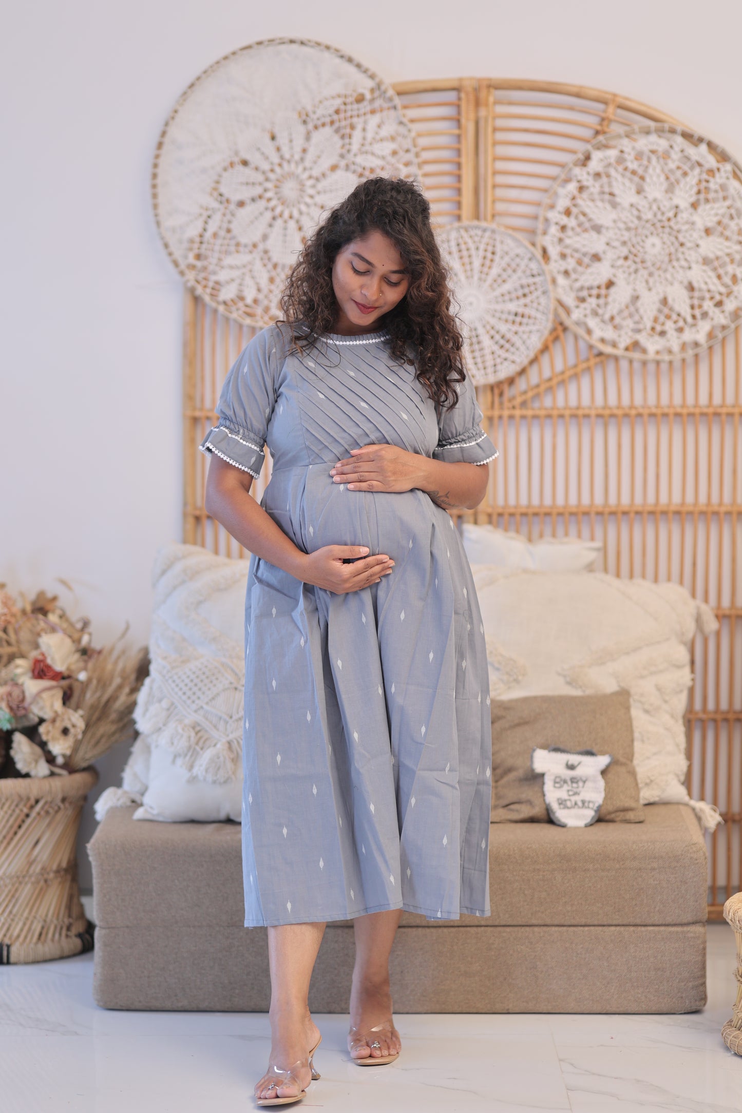 PIPING HOT -DOVE-GOWN