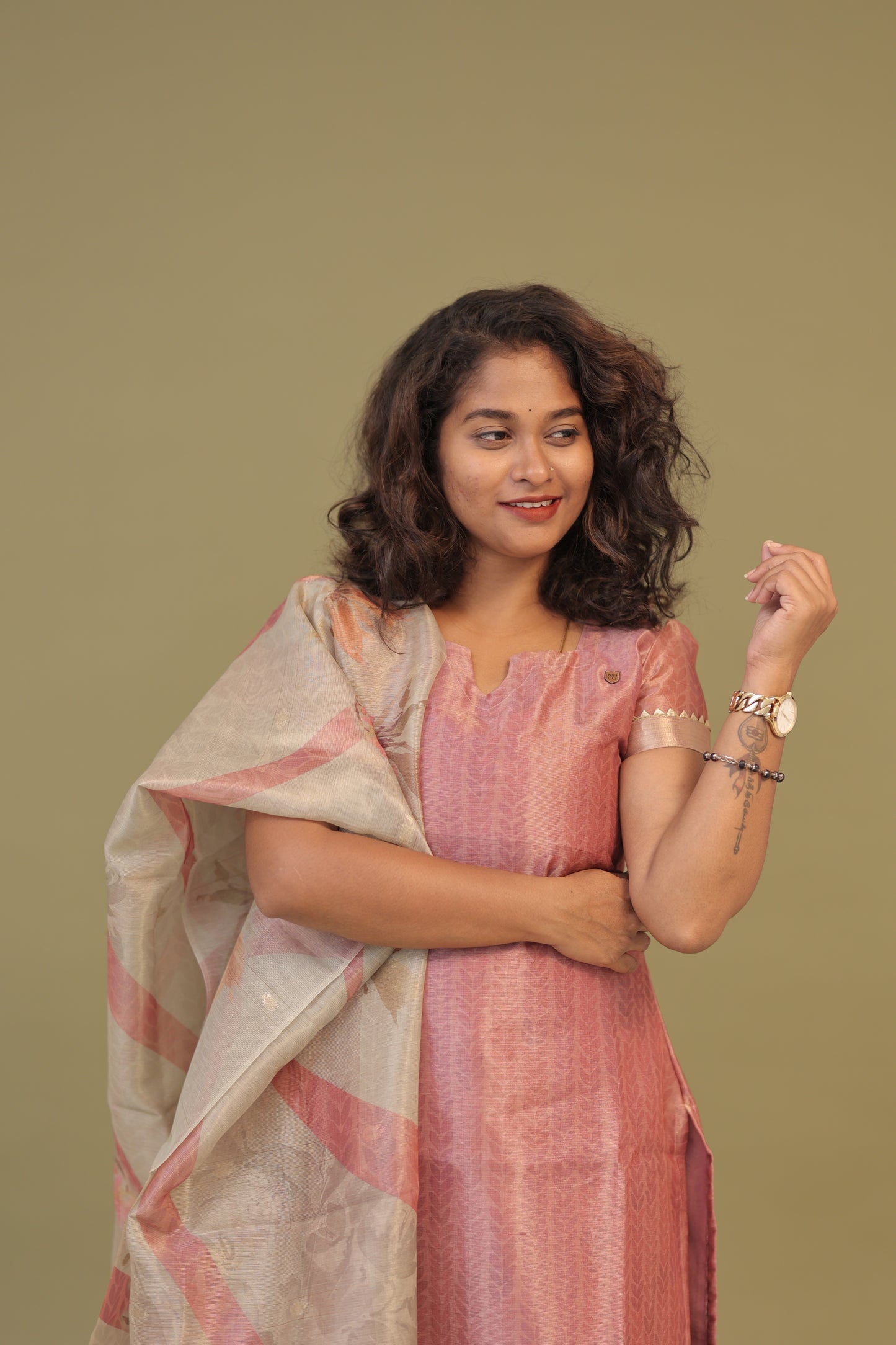 LUX-MAUVE DREAMS-kurta set