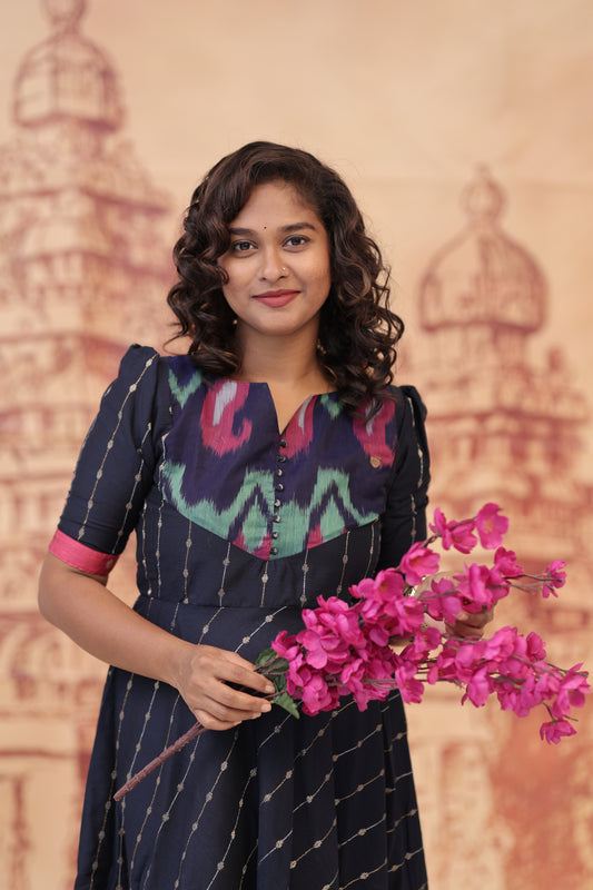 DUBION MAXI-MEENAKSHI -NAVY