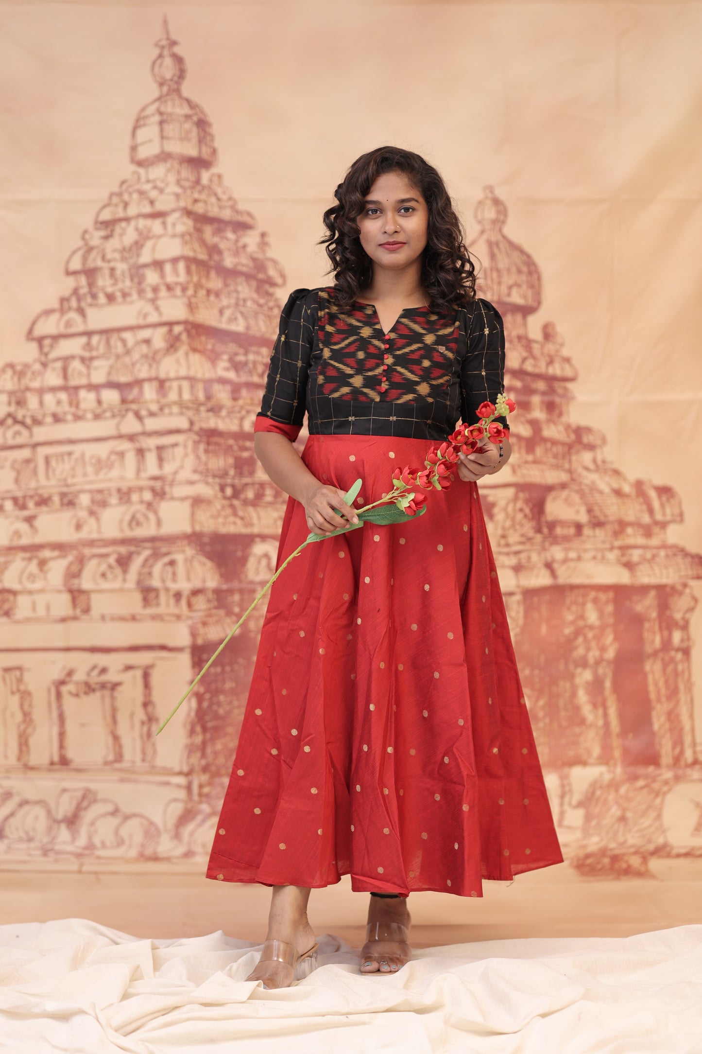 DUBION MAXI-MEENAKSHI -BLACK