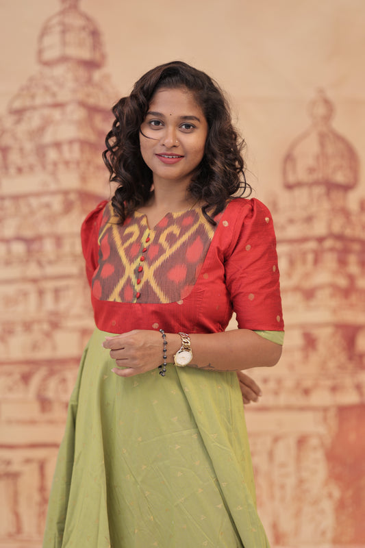 DUBION MAXI-MEENAKSHI -RED