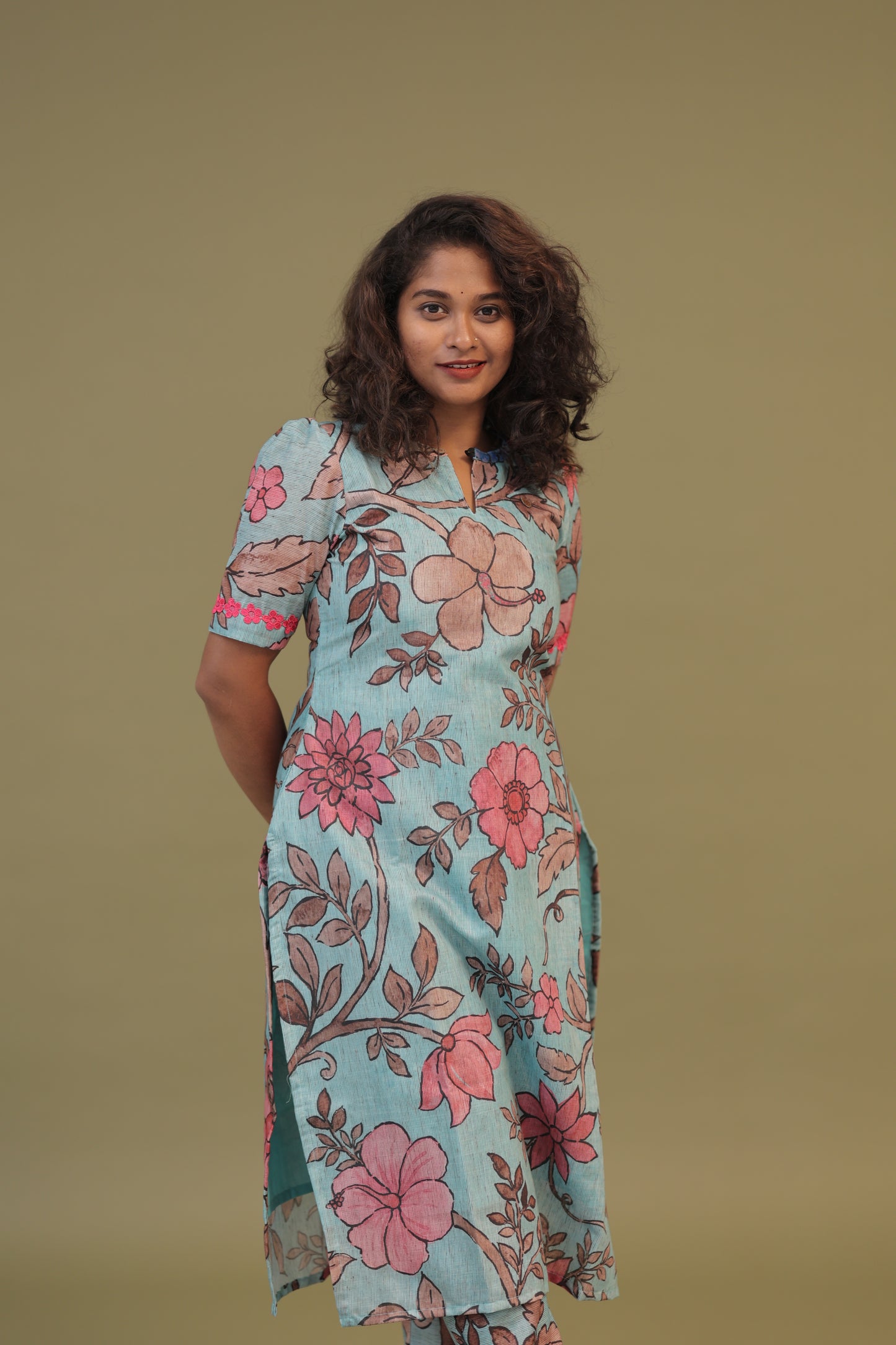 SUNNY-FLORAL-cotton co-ord