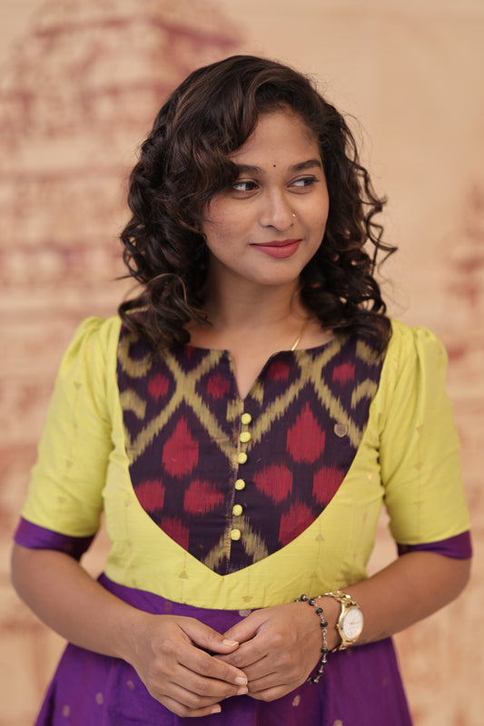 DUBION MAXI-MEENAKSHI-PURPLE