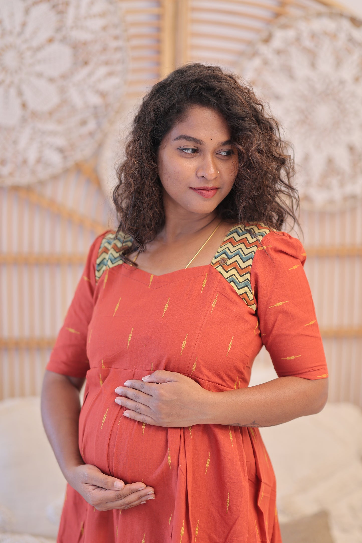 PIPING HOT -TANGARINE-GOWN