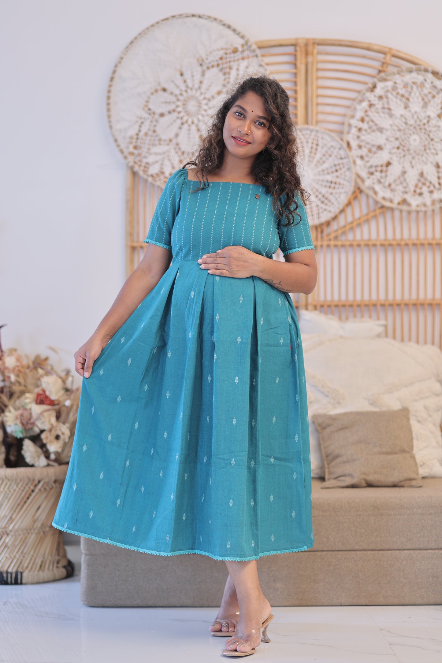 PIPING HOT -ICEBLUE-GOWN