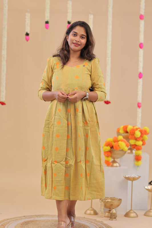 DIWA25-LEMONADE-cotton gown