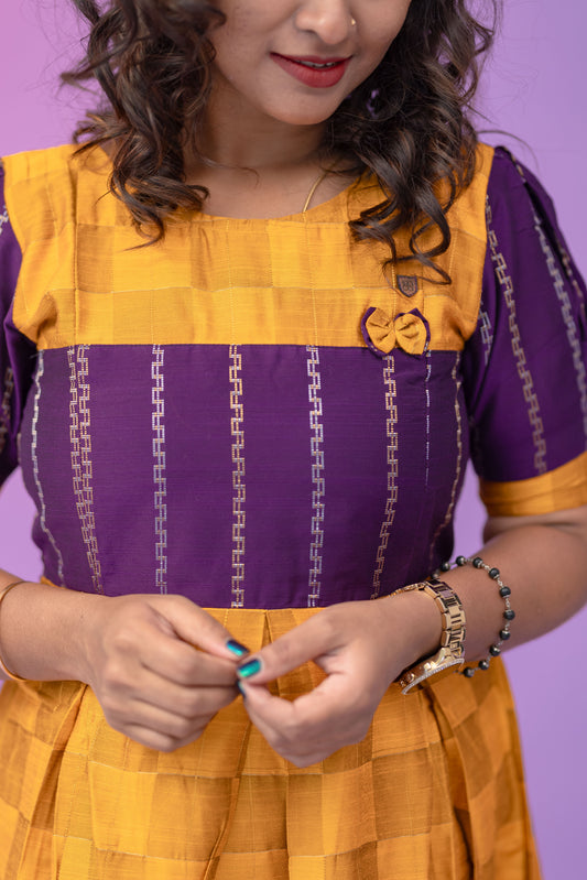 ANSHIKA 52 -GOLDEN PURPLE