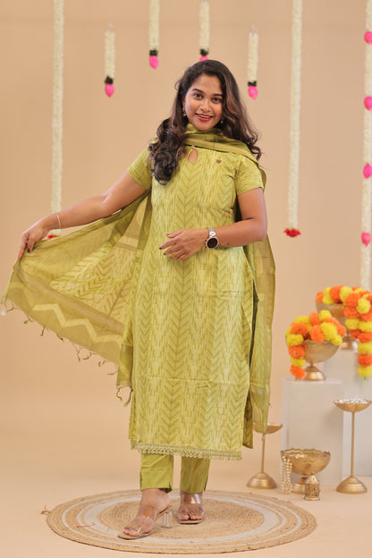 PREMIUM-CHANDERI green suits