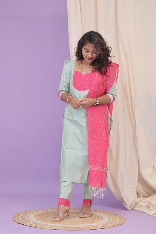 PGtussarsuits-KAAJAL- PASTEL BLUE