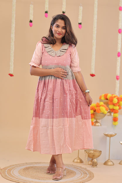 CASSATA-PINK-tri colour maxi