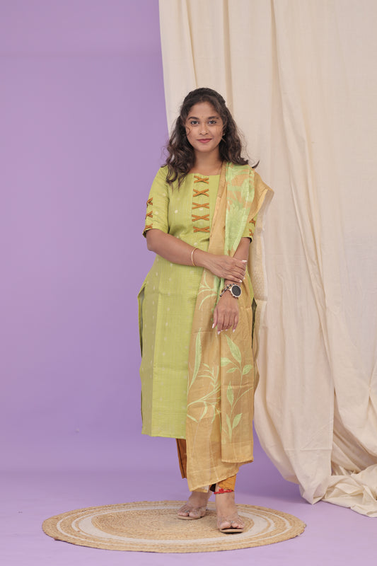 PGchanderi-KAAJAL-green