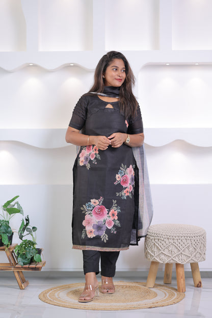 LUX- lenin PRIMROSE 3 pc salwar set