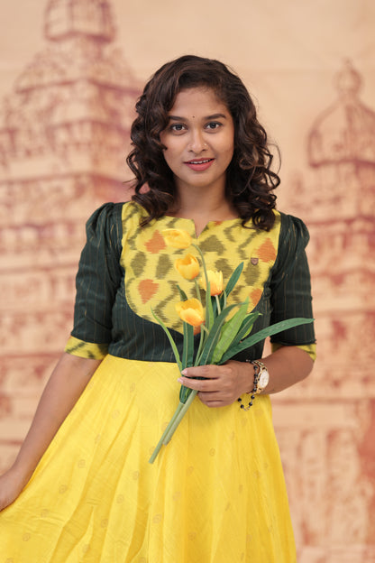 DUBION MAXI-MEENAKSHI-YELLOW