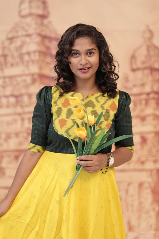 DUBION MAXI-MEENAKSHI-YELLOW