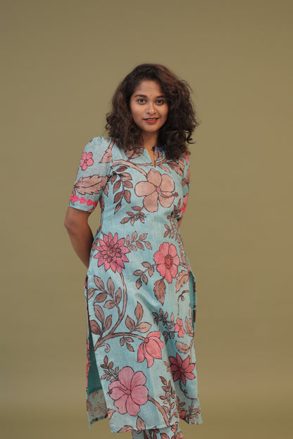 SUNNY-FLORAL-cotton co-ord