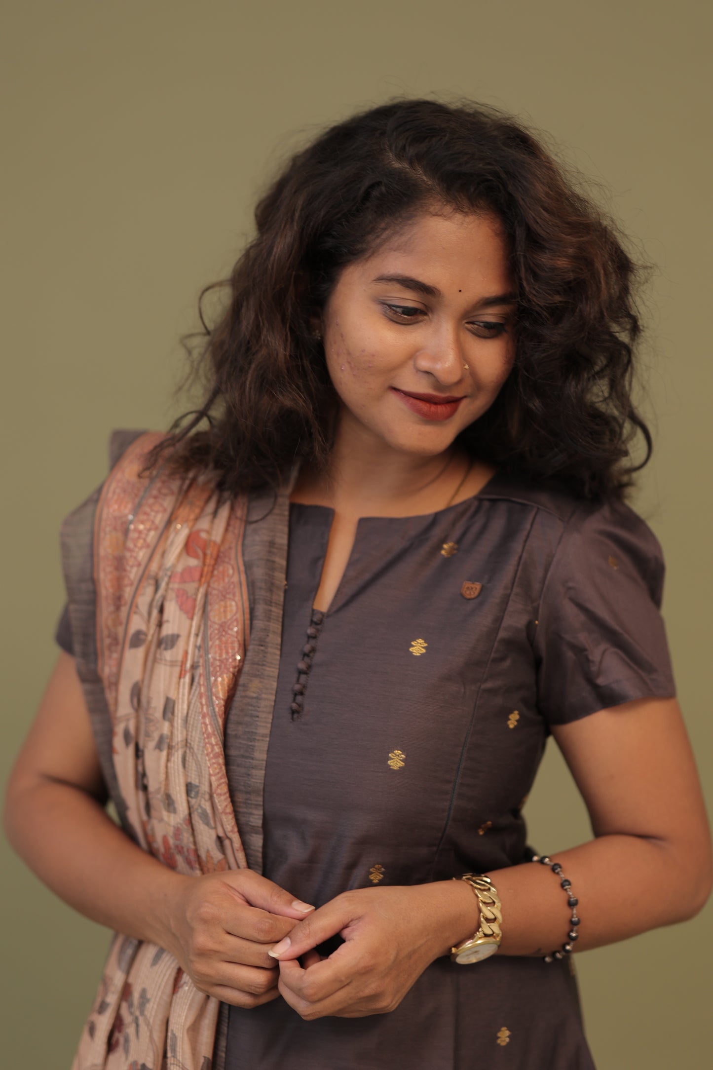 Chandrika - Tussar Kurti set