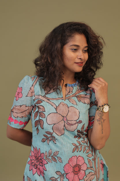 SUNNY-FLORAL-cotton co-ord