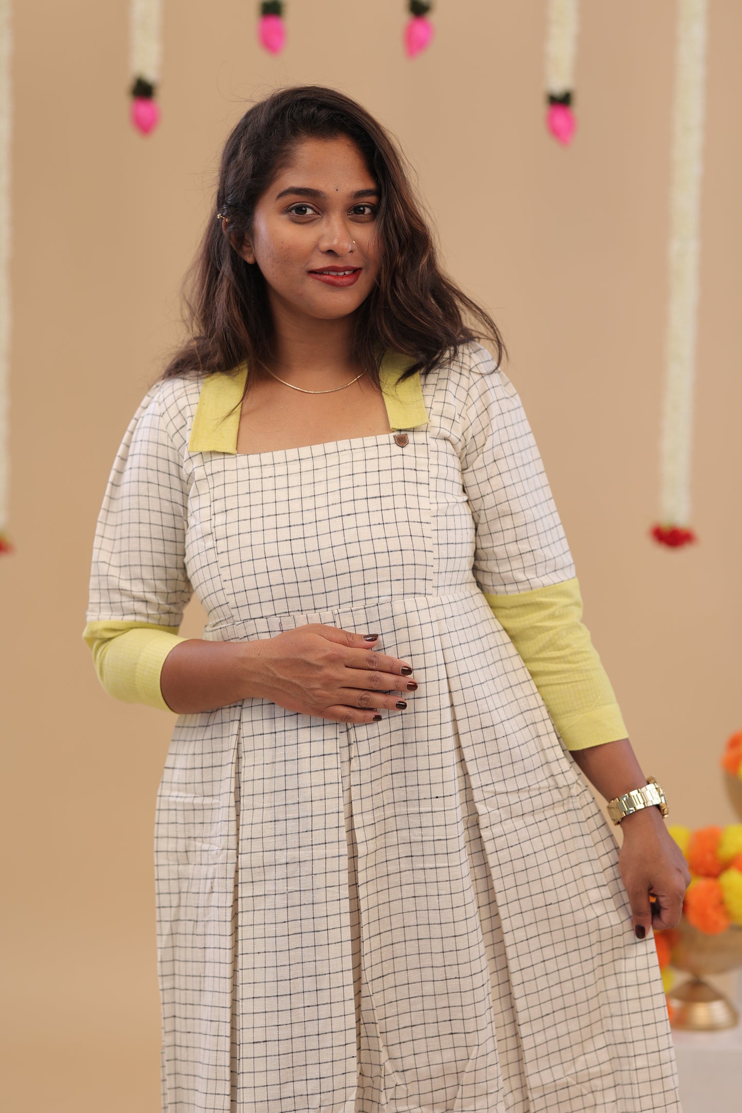 DIWA25 - LINEN GOWN -gown