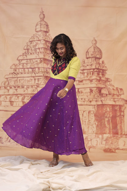 DUBION MAXI-MEENAKSHI-PURPLE