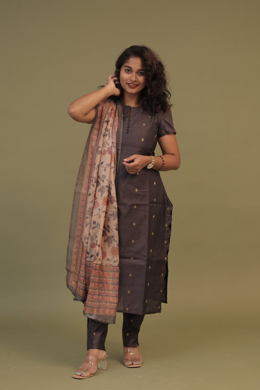 Chandrika - Tussar Kurti set