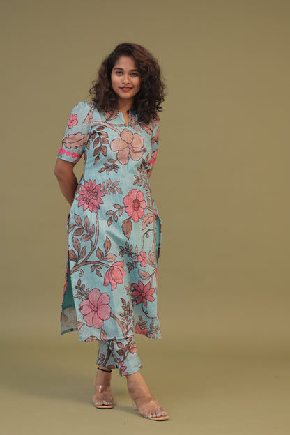 SUNNY-FLORAL-cotton co-ord