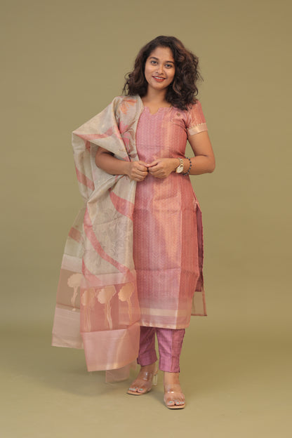 LUX-MAUVE DREAMS-kurta set