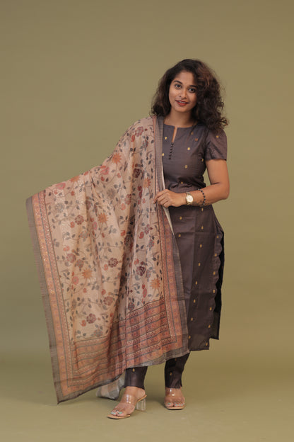 Chandrika - Tussar Kurti set