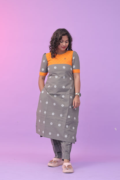 ORANGE CANDY-Cotton - top & bottom