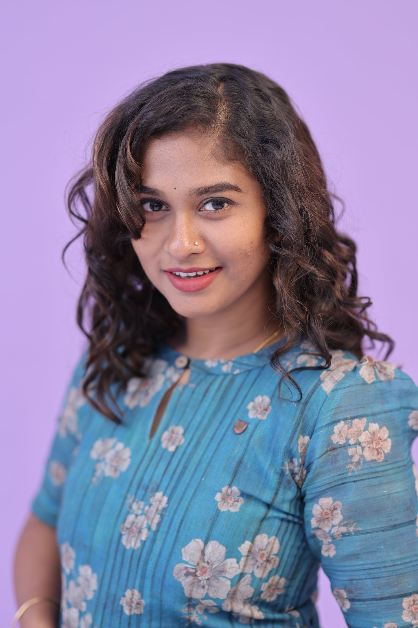 SUNNY-FLORAL-cotton co-ord- COPPER SULPHATE