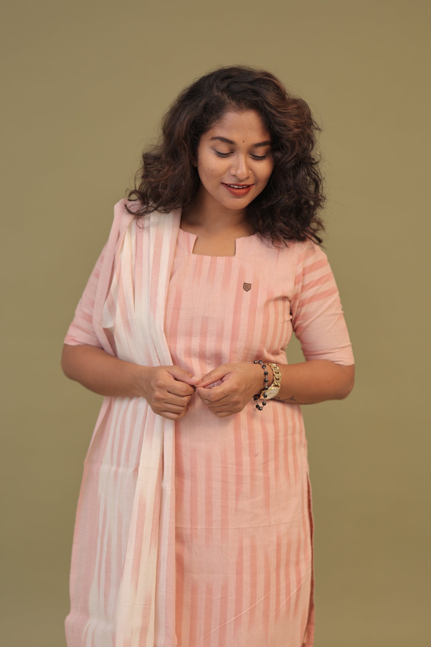 RANGOLI-Peach