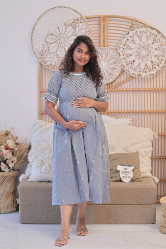 PIPING HOT -DOVE-GOWN