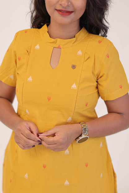MANGO BITE-COTTON 2 PC SUIT