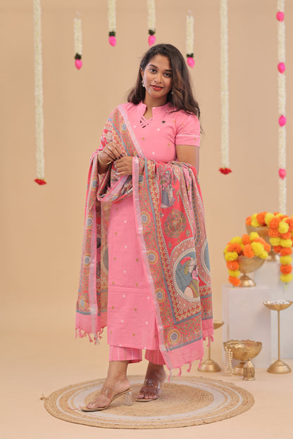 PREMIUM Pink Linen
