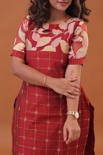 DUBION CO ORD -RED