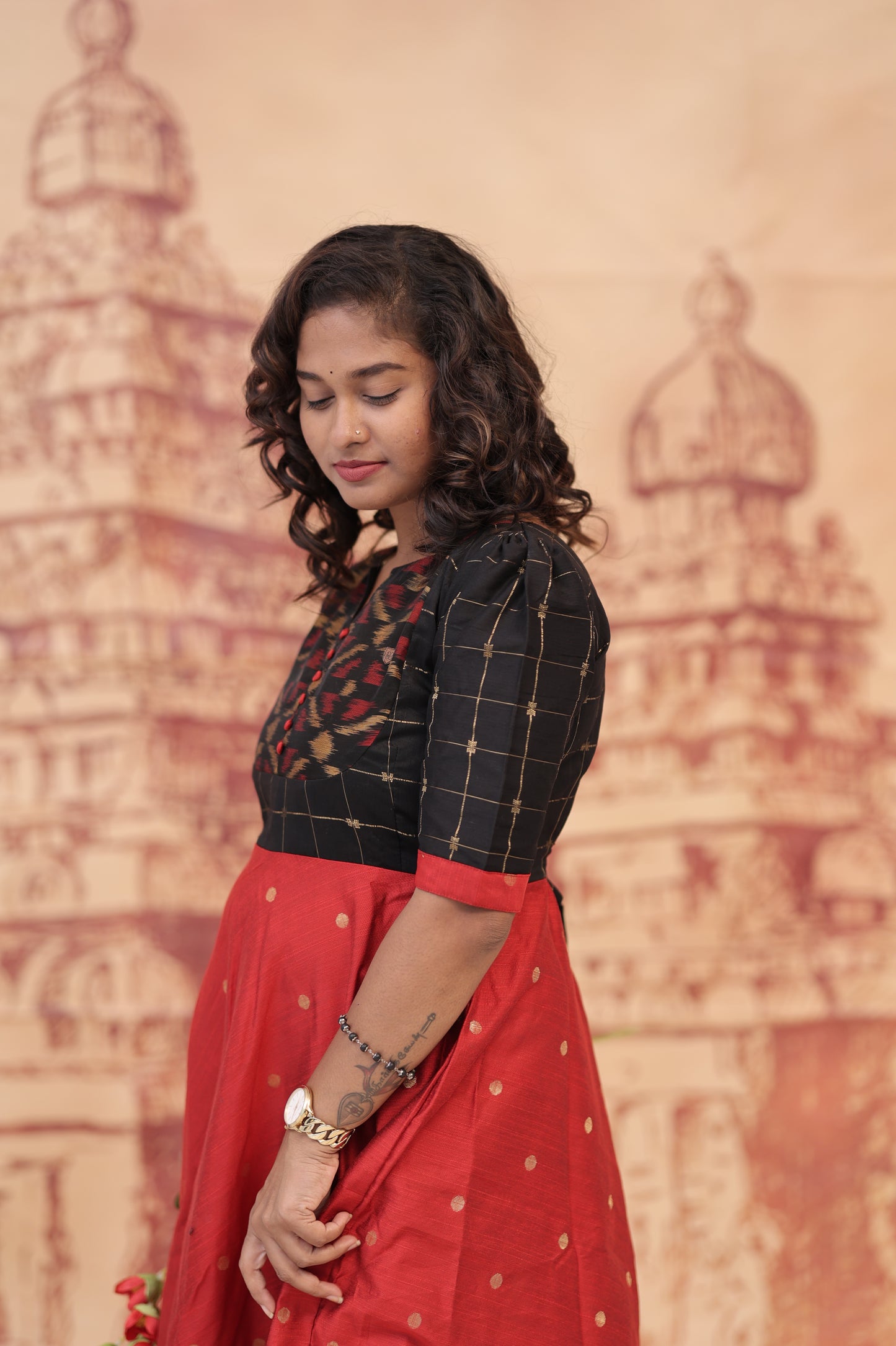 DUBION MAXI-MEENAKSHI -BLACK