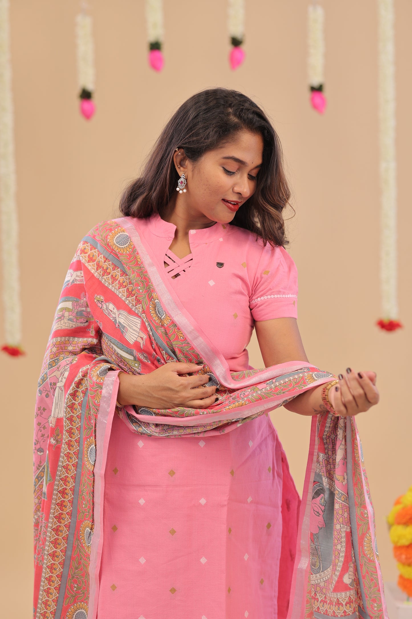PREMIUM Pink Linen