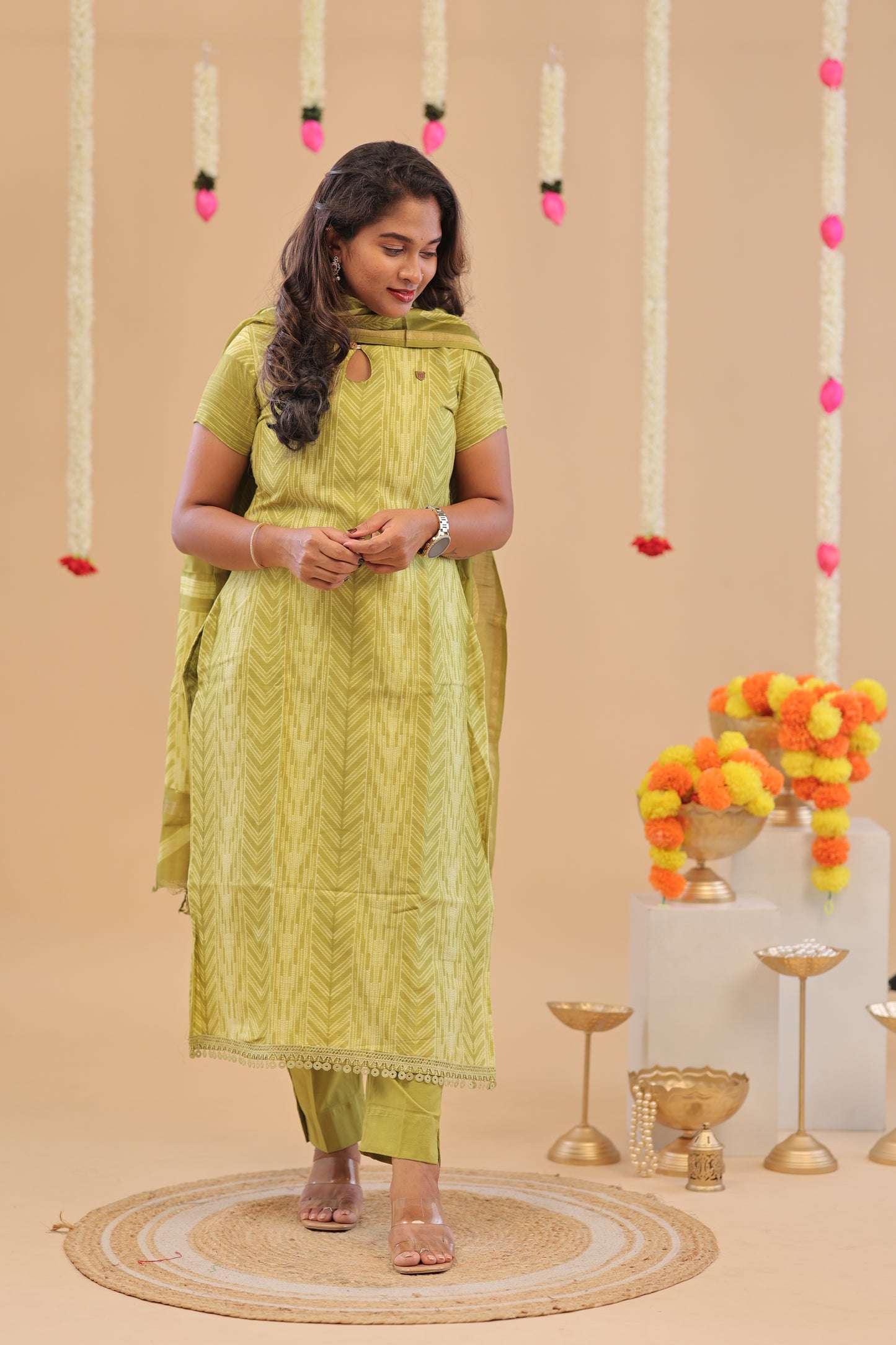 PREMIUM-CHANDERI green suits
