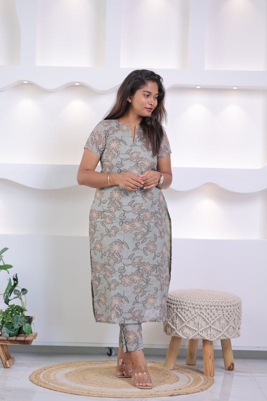 MINT-FLORAL-CO-ORD