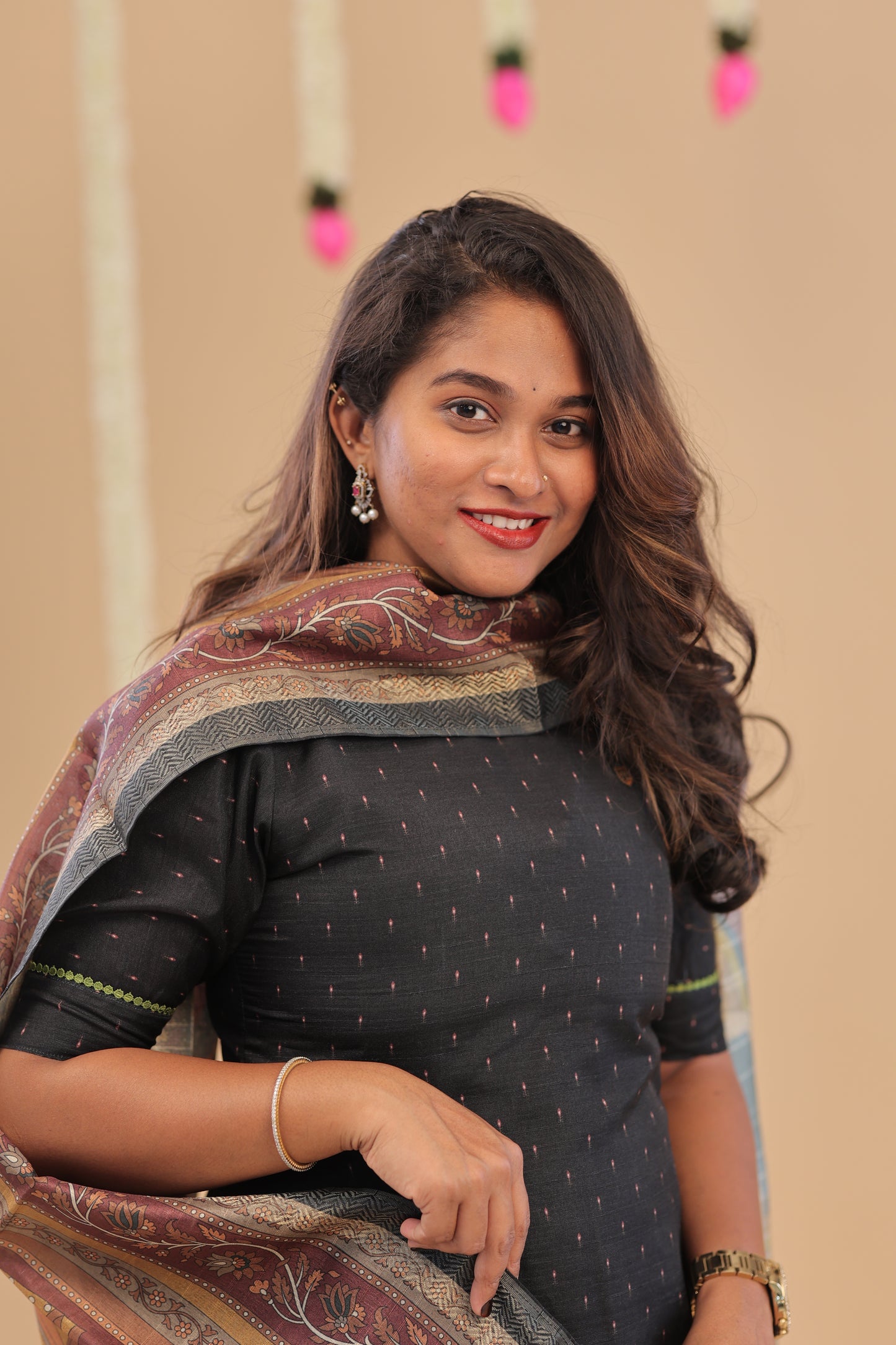 PREMIUM-KORA-Madhubani-BLACK