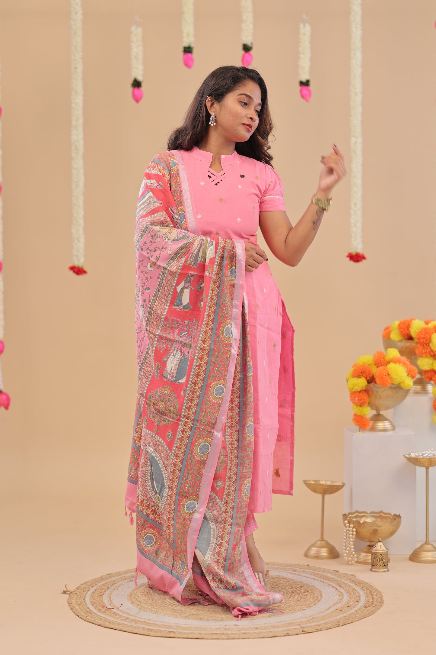 PREMIUM Pink Linen