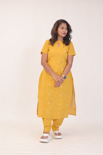 MANGO BITE-COTTON 2 PC SUIT