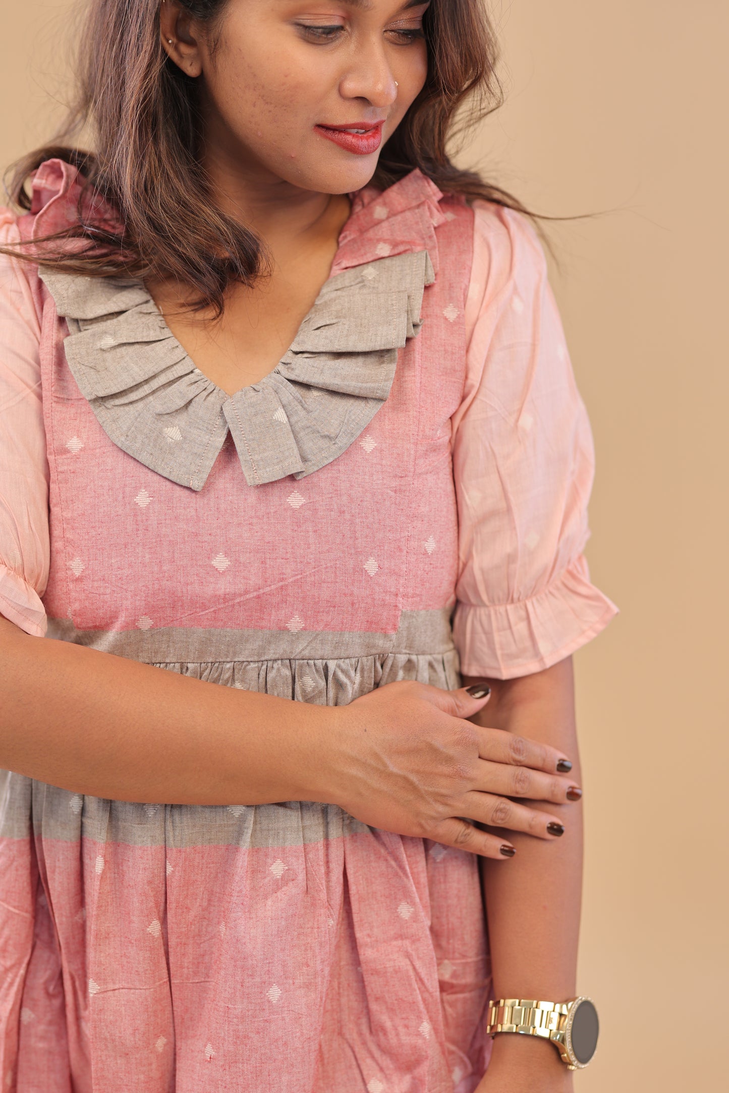 CASSATA-PINK-tri colour maxi